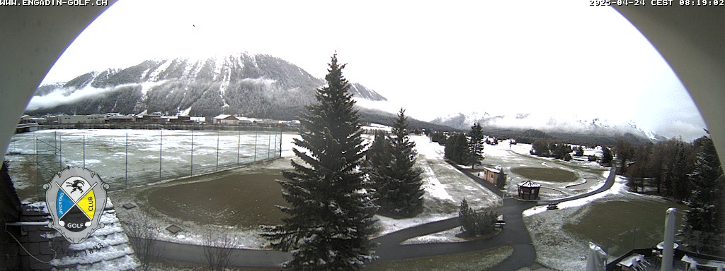 Webcam Samedan, sci di fondo e golf